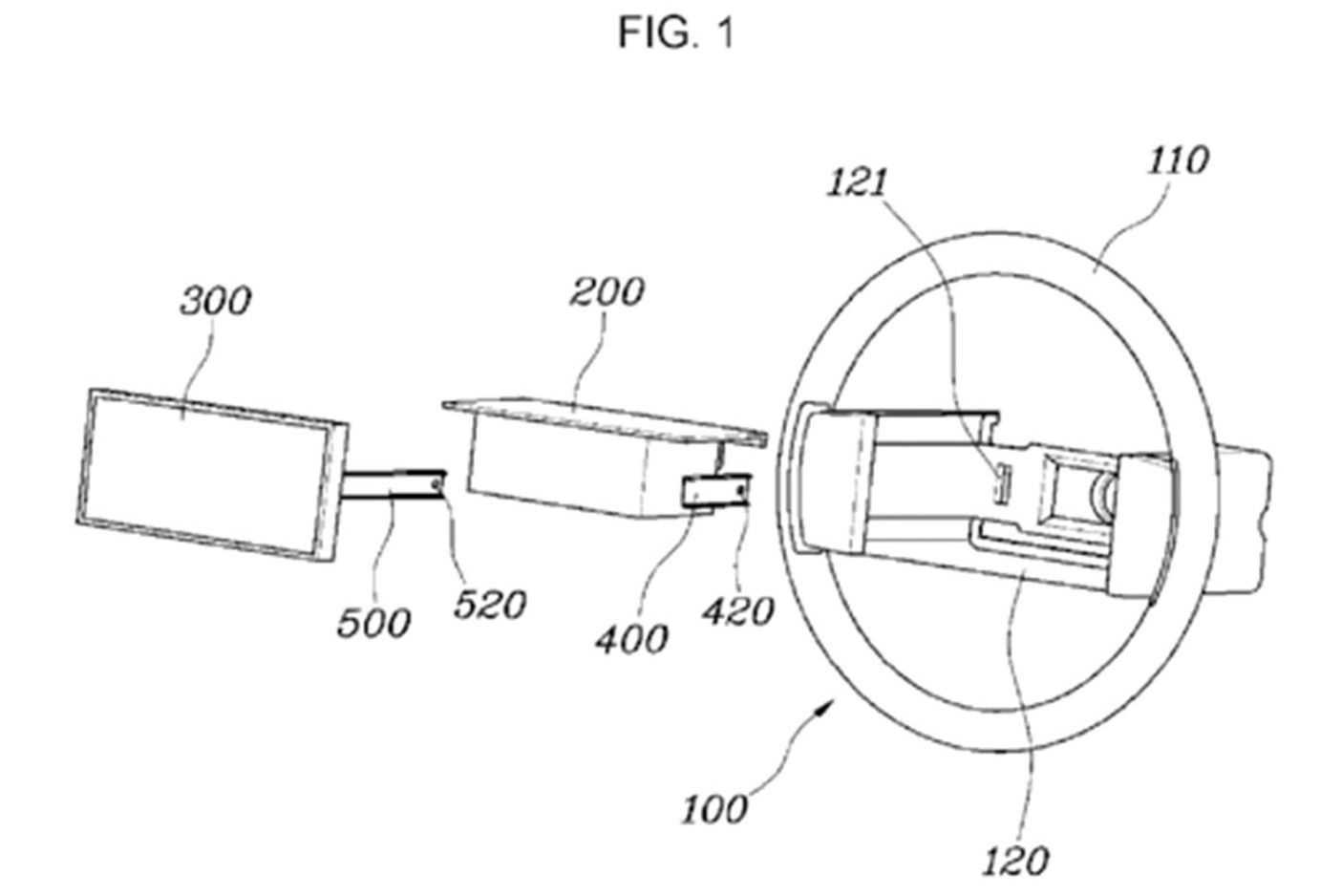 У майбутніх моделях Hyundai може з'явитися кермо з великим вбудованим дисплеєм